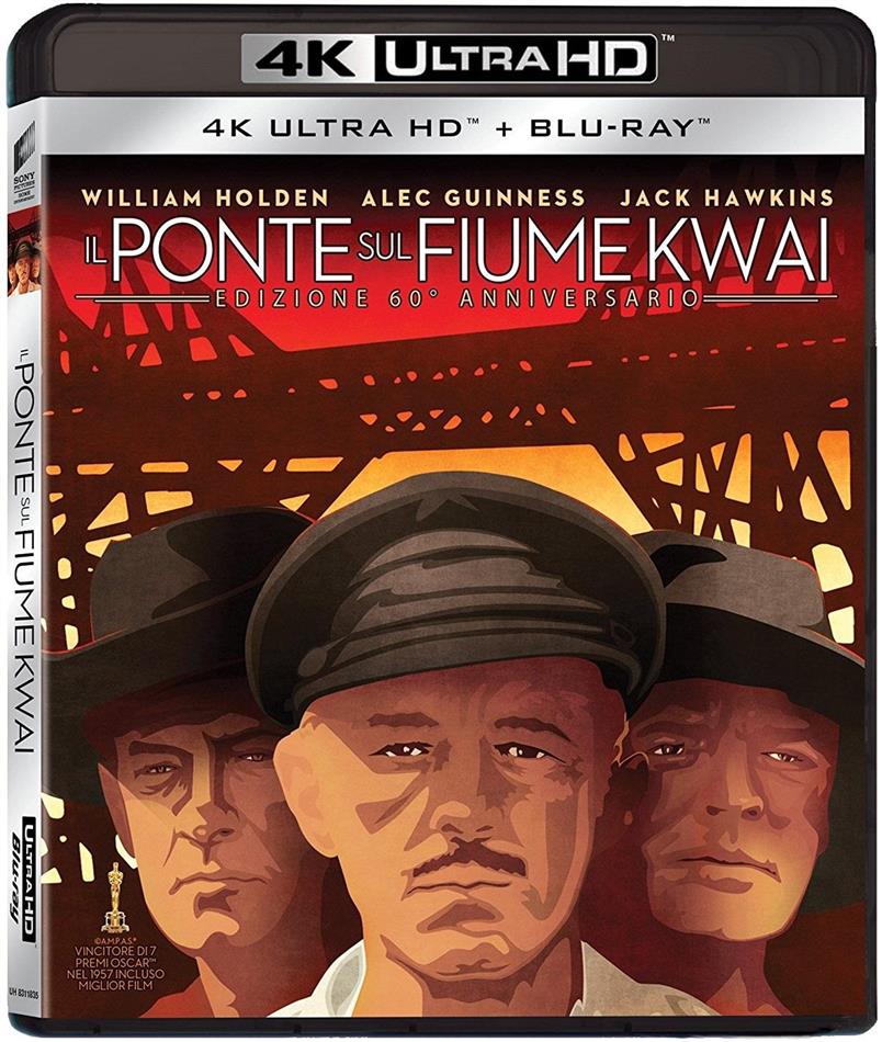 Il ponte sul fiume Kwai (1957) 60th Anniversary Edition, 4K Ultra HD + Blu-ray