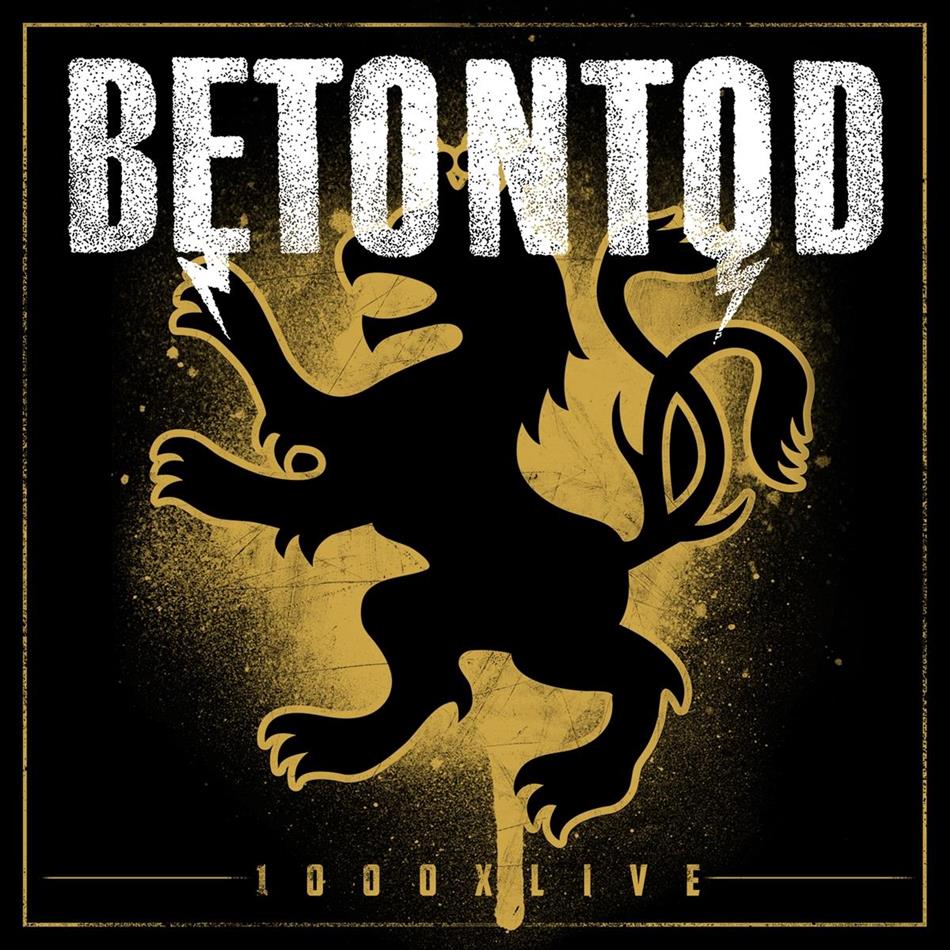 Betontod - 1000xLive 2 CDs + Blu-ray