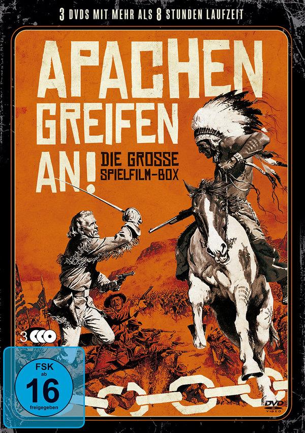 Apachen greifen an! - Die grosse Spielfilm-Box 3 DVDs