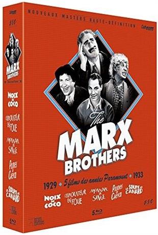 Marx Brothers - 5 films des années Paramount Coffret Collector , n/b, 5 Blu-ray