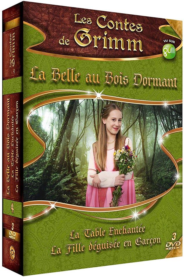 Les contes de Grimm - La Belle au bois dormant / La table enchantée / La fille déguisée en garçon 3 DVD