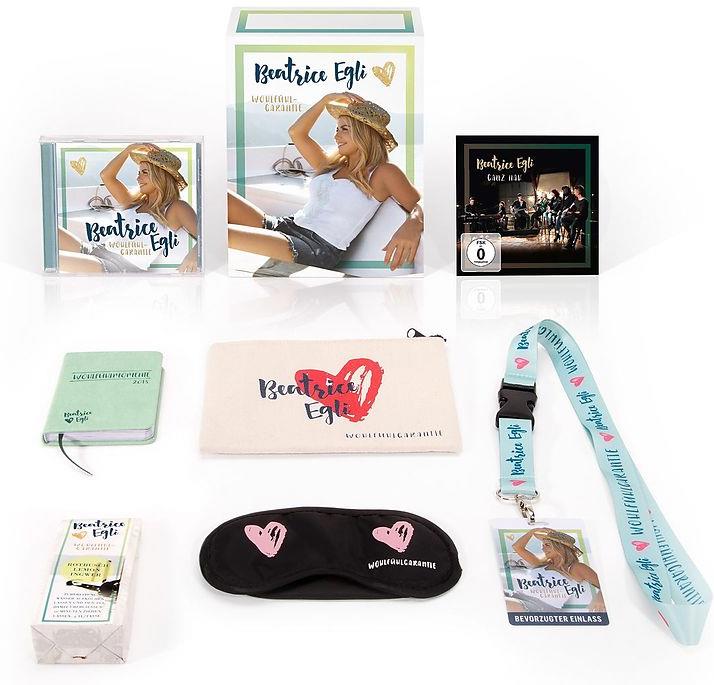 Beatrice Egli - Wohlfühlgarantie Fanbox, Limited Edition, CD + DVD