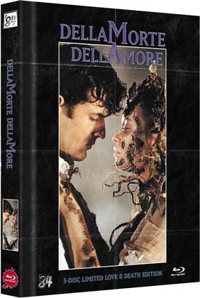 Dellamorte Dellamore (1994) (Cover C, Love & Death Edition, Limited Edition, Mediabook, Uncut, Blu-ray 3D + Blu-ray + DVD)