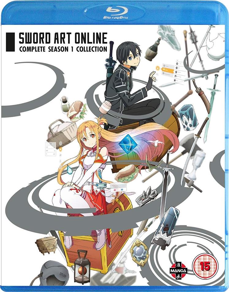 Sword Art Online - Season 1 3 Blu-rays