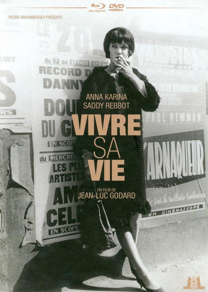 Vivre sa vie (1962) Remastered in 4K, n/b, Mediabook, Blu-ray + DVD