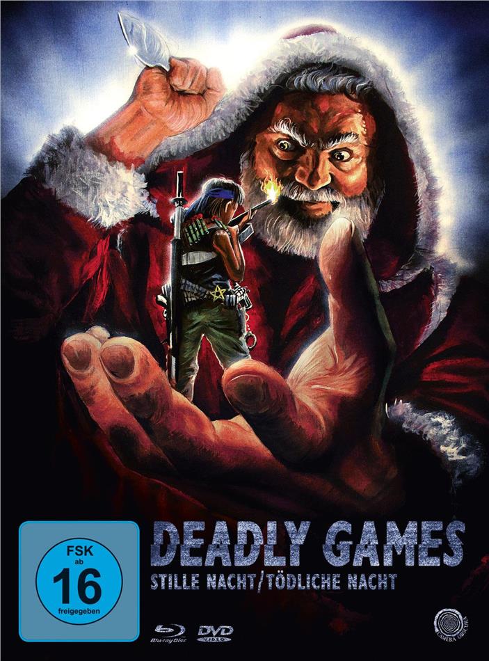Deadly Games - Stille Nacht / Tödliche Nacht (1989) Digipack, Étui, Édition Limitée, Édition Spéciale, Uncut, Blu-ray + 2 DVD
