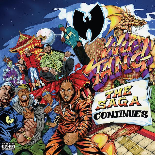 Wu-Tang Clan - The Saga Continues Orange Vinyl, 2 LP