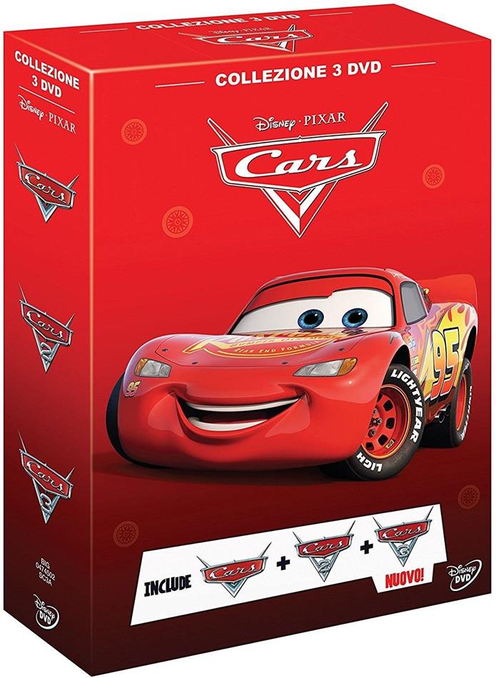 Cars 1-3 - Collezione 3 DVD Cofanetto, 3 DVD