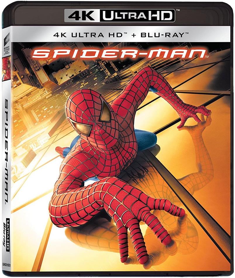Spider-Man (2002) Riedizione, 4K Ultra HD + Blu-ray