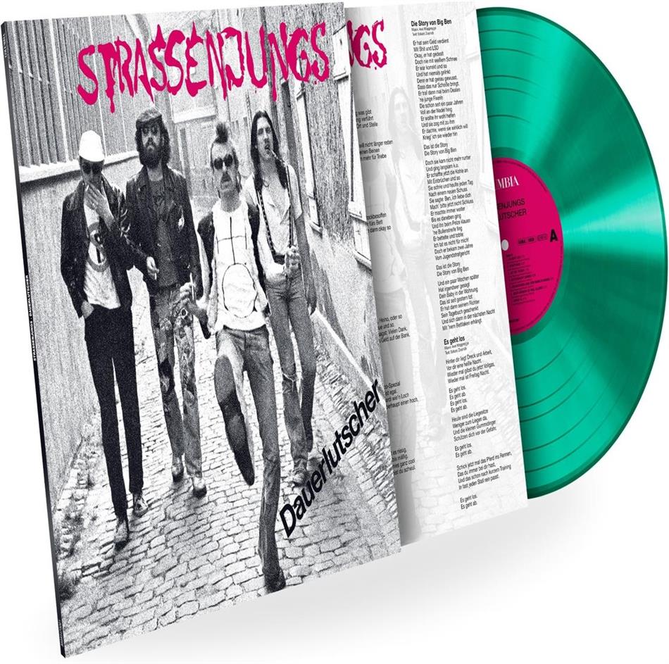 Strassenjungs - Dauerlutscher Black Friday RSD 2017, Green Vinyl, LP