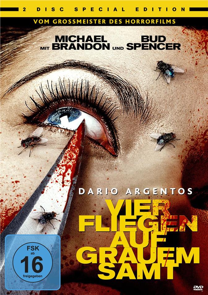 Vier Fliegen auf grauem Samt (1971) Edizione Speciale, 2 DVD