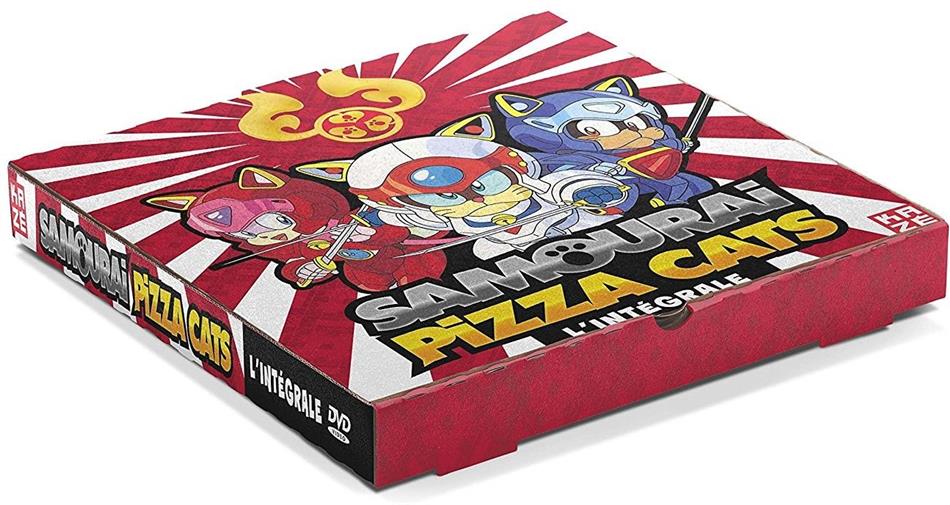 Samourai Pizza Cats - L'Intégrale Boite à Pizza, Non Censurée, Édition Collector, Édition Limitée, Version Remasterisée, 16 DVD