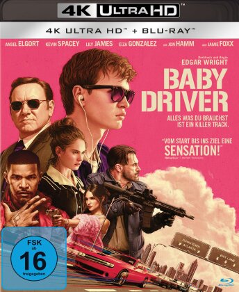 Baby Driver (2017) (4K Ultra HD + Blu-ray)