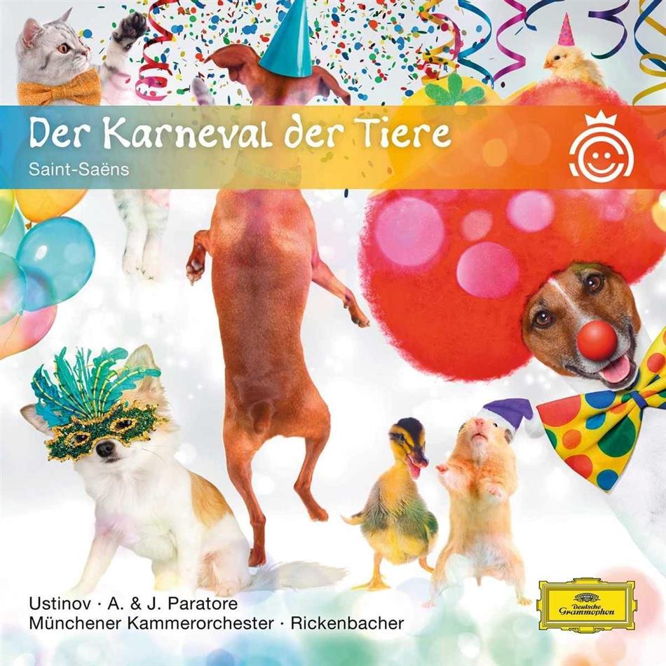 Camille Saint-Saëns (1835-1921), Rickenbacher, Sir Peter Ustinov & Münchener Kammerorchester - Der Karneval Der Tiere
