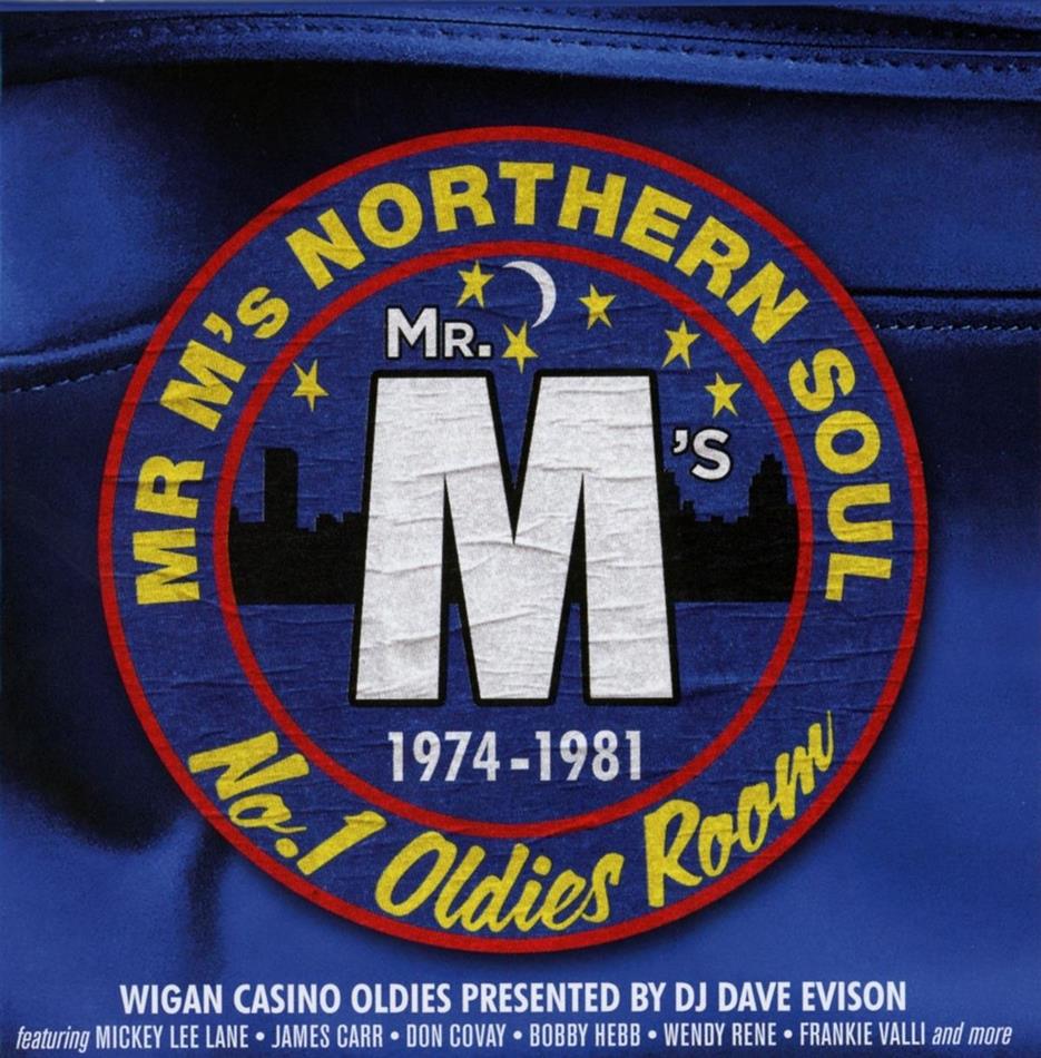 Mr M's ~ Wigan Casino Northern Soul Oldies Room 1974-1981 3 CDs