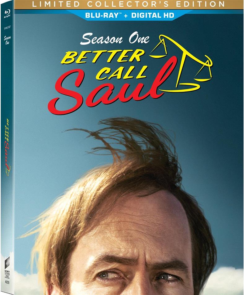 Better Call Saul - Staffel 1 Lenticular, Collector's Edition, Limited Edition, 3 Blu-rays