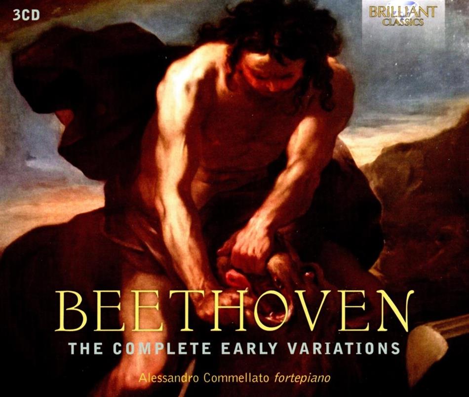 Alessandro Commellato & Ludwig van Beethoven (1770-1827) - The Complete Early Variations 3 CDs