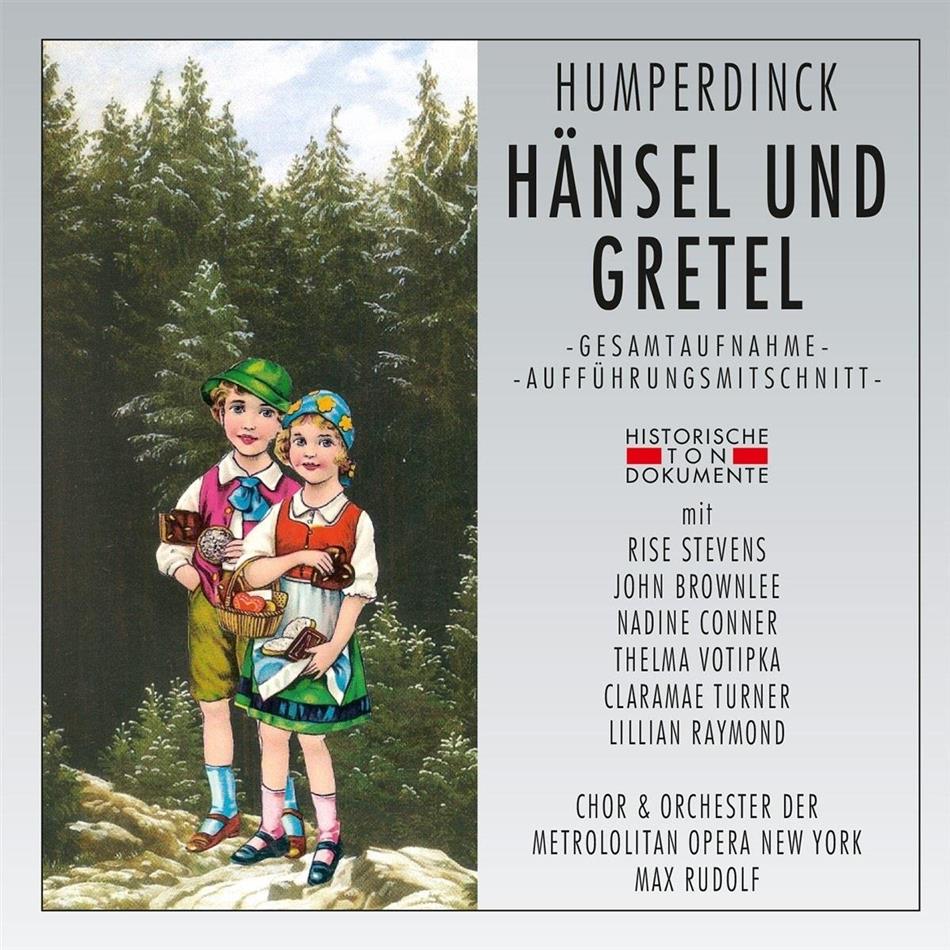 Nadine Conner, Rise Stevens, Engelbert Humperdinck (1854-1921), Max Eudolf & Chor und Orchester der Metropolitan Opera New York - Hänsel & Gretel - Aufnahme 1947 New York 2 CDs