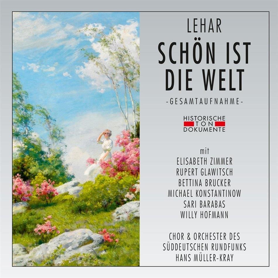 Bettina Brucker, Ruper Glawitsch, Franz Lehar (1870-1948), Hans Müller-Kray & Orchester Des Süddeutschen Rundfunks - Schön Ist Die Welt - Aufnahme 1950 Stuttgart 2 CDs