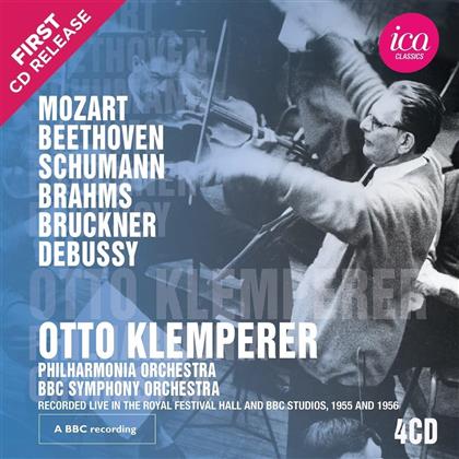 Otto Klemperer, Philharmonia Orchestra & BBC Symphony Orchestra - Symphonien / Symphonies (4 CD)