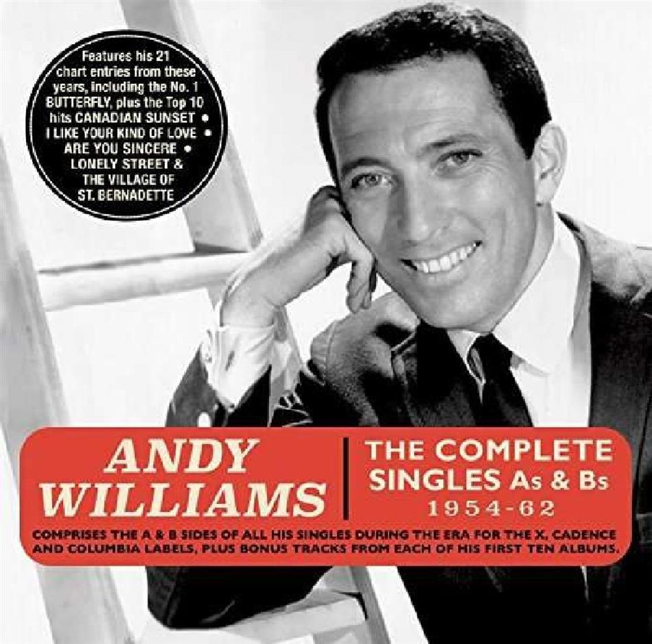 Andy Williams - The Complete Singles As & Bs 1954-62 2 CDs
