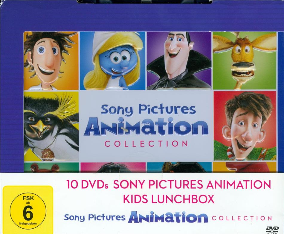 Sony Pictures Animation Collection - Kids Lunchbox 10 DVDs