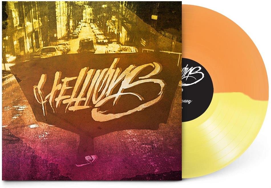 Hellions - Die Young Édition Limitée, Orange & Yellow Vinyl, LP