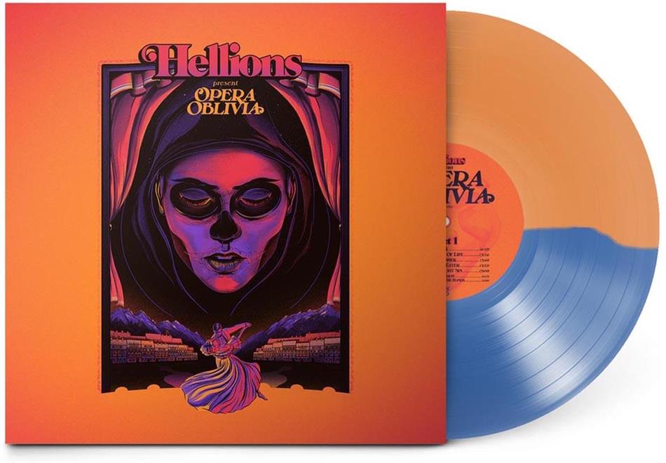 Hellions - Opera Oblivia Édition Limitée, Blue & Yellow Half & Half Vinyl, LP