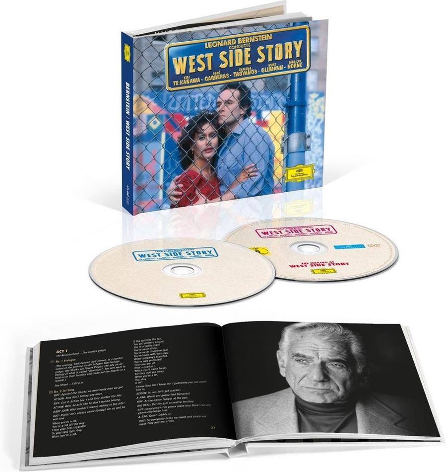 José Carreras, Dame Kiri Te Kanawa, Tatiana Troyanos, Kurt Ollmann, … - West Side Story Édition Limitée, CD + DVD