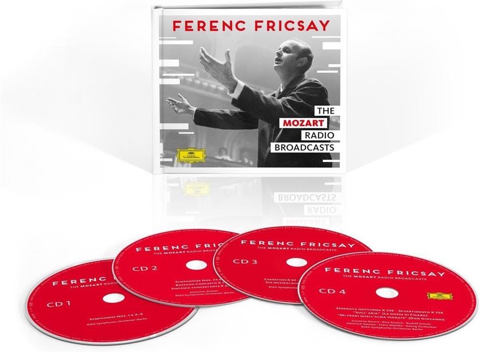 Wolfgang Amadeus Mozart (1756-1791) & Ferenc Friscsay - The Mozart Radio Broadcasts 4 CDs