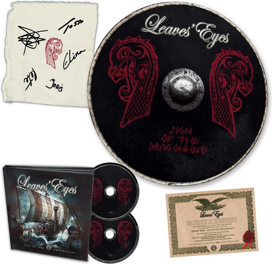 Leaves' Eyes - Sign Of The Dragonhead Limited Boxset, 2 CDs