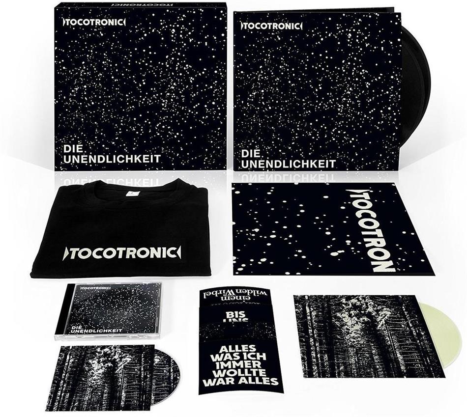 Tocotronic - Die Unendlichkeit Fanbox, Edizione Limitata, 2 CD + 2 LP + 7" Single