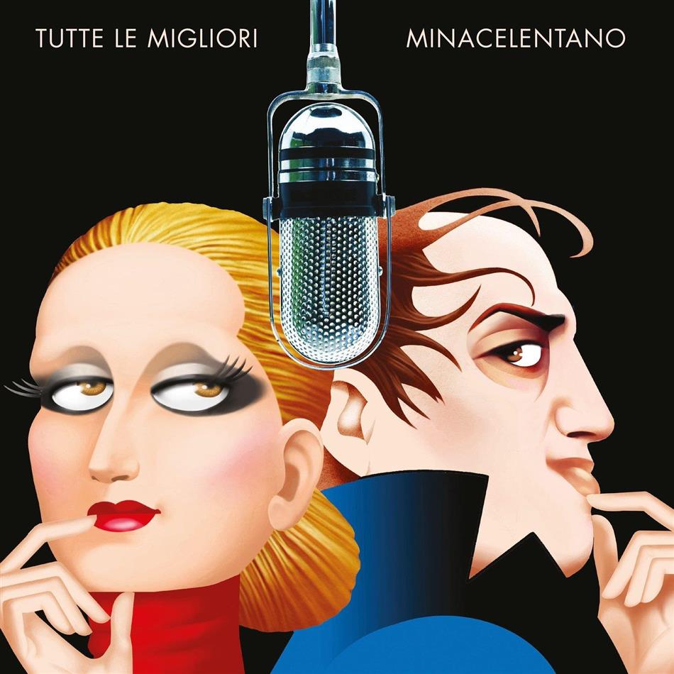 Minacelentano (Mina/Adriano Celentano) - Tutte le migliori - Postcards Lift-off-lid Box, Limited, 4 CD