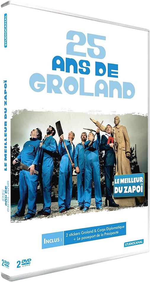 Groland - 25 ans de Groland - Le meilleur du Zapoï 2 DVDs