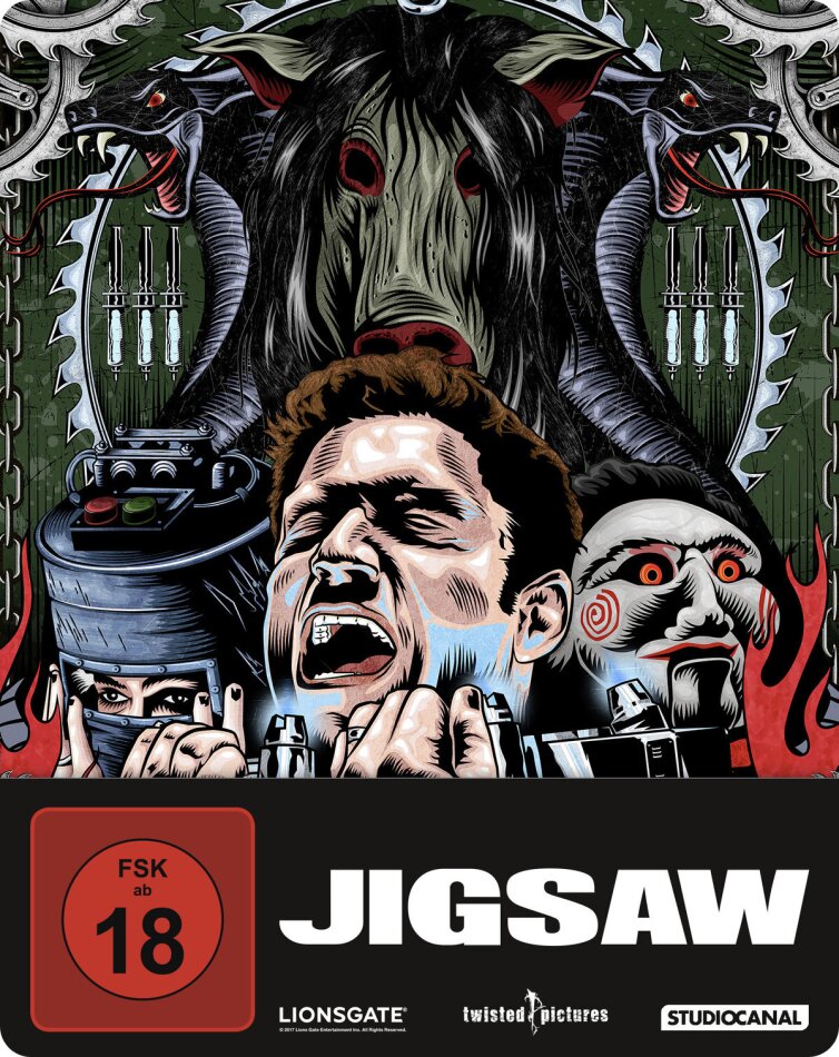 Jigsaw - Saw 8 (2017) Steelbook