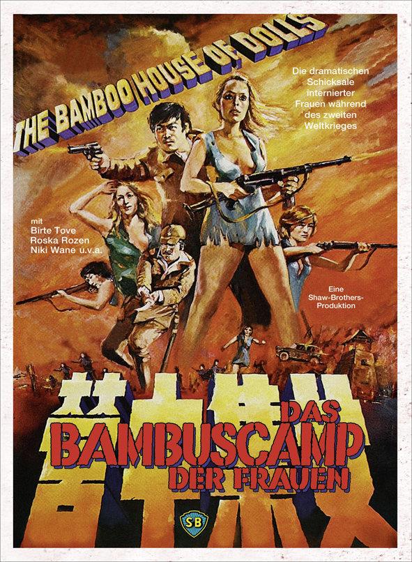 Das Bambuscamp der Frauen (1973) Cover C, Limited Edition, Mediabook, Uncut, Blu-ray + DVD
