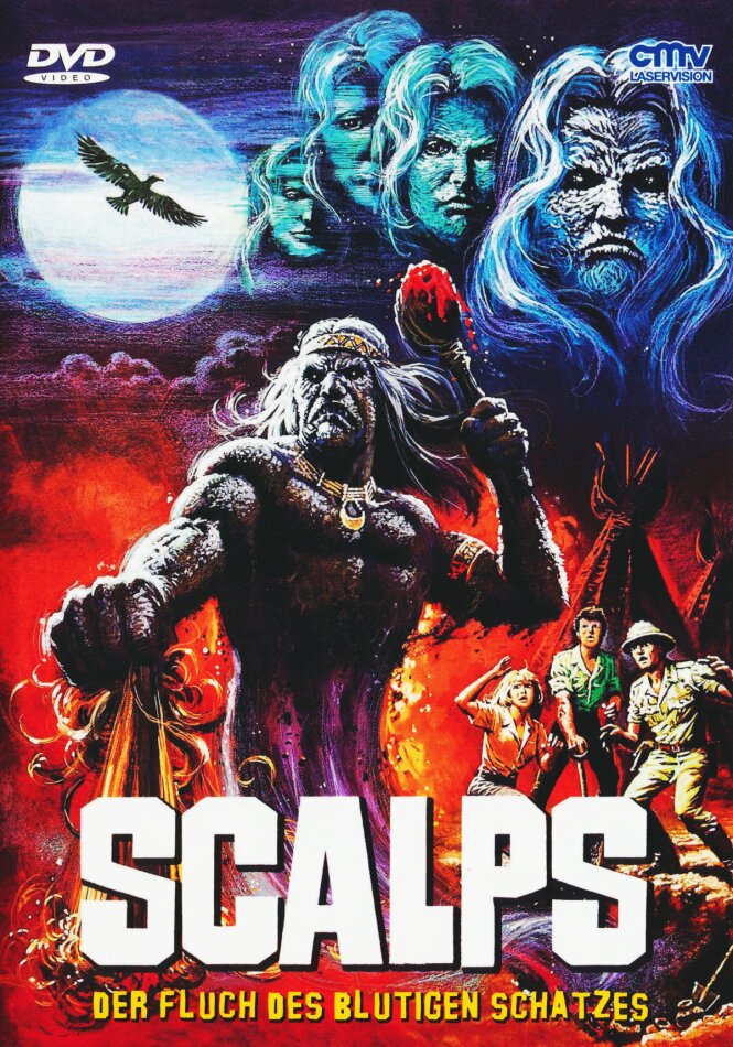 Scalps - Der Fluch des blutigen Schatzes (1983) Trash Collection, Kleine Hartbox, Limited Edition, Uncut
