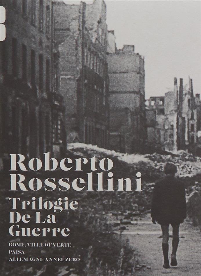 Roberto Rosselini - La trilogie de la guerre n/b, 3 DVD