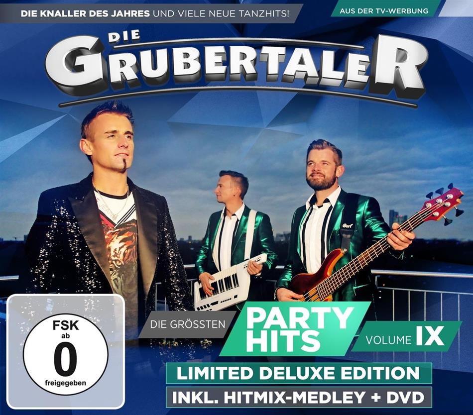 Die Grubertaler - Die größten Partyhits Vol. IX CD + DVD