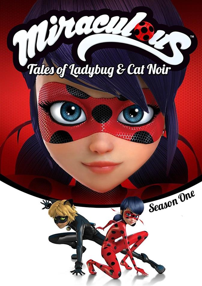 Miraculous - Tales Of Ladybug and Cat Noir - Season 1 4 DVDs
