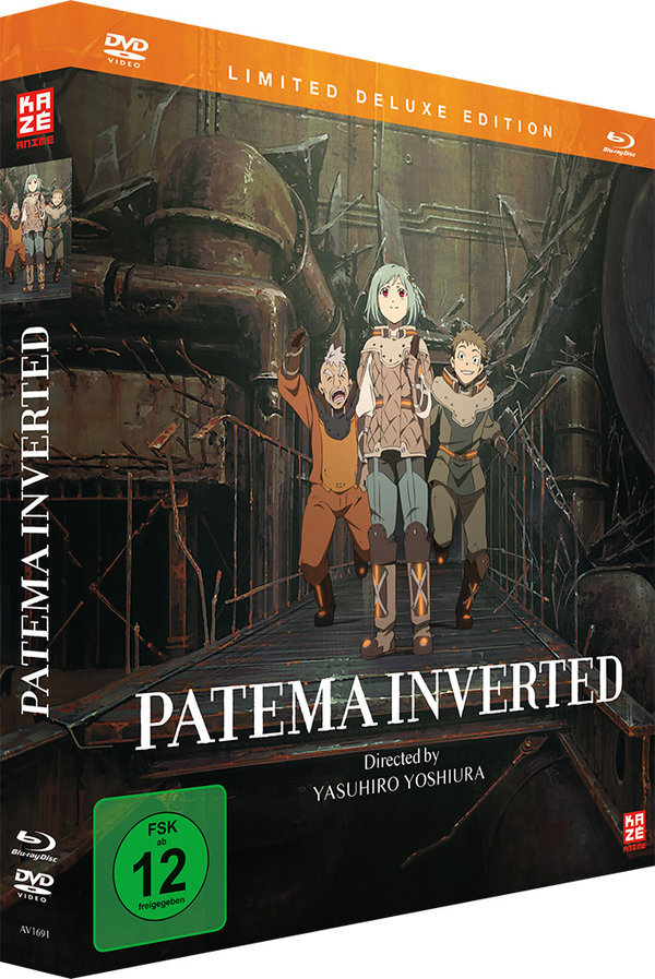 Patema Inverted (2013) Édition Collector, Édition Deluxe, Édition Limitée, Blu-ray + DVD