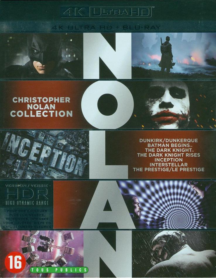 Christopher Nolan Collection 7 4K Ultra HDs + 14 Blu-rays