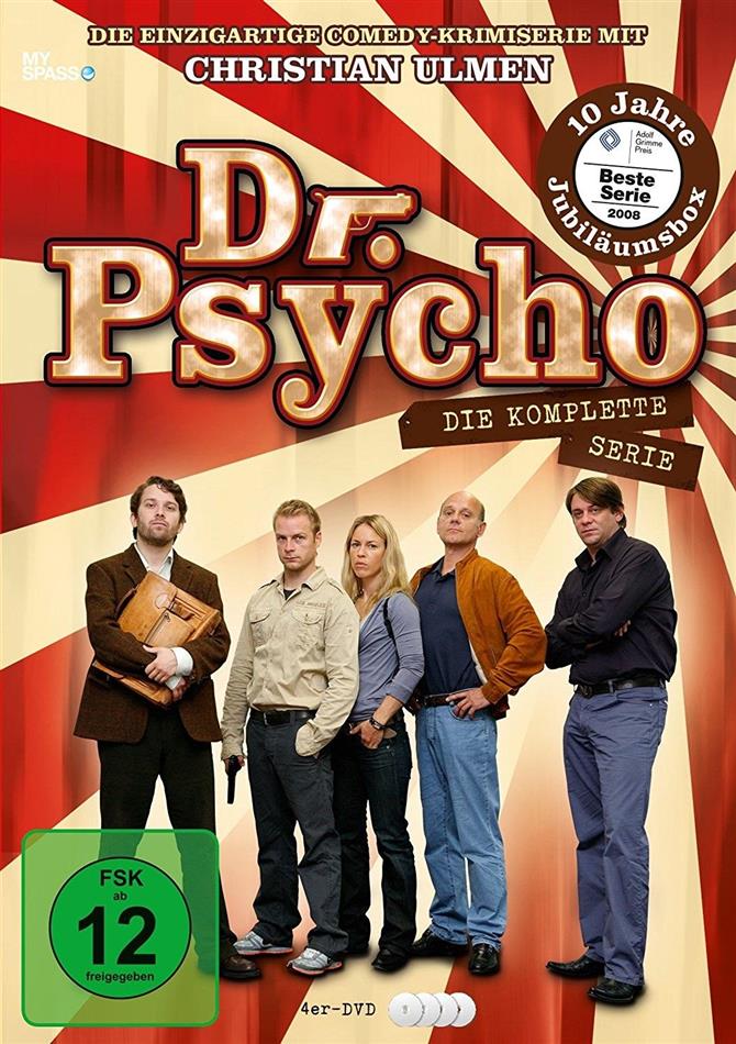 Dr. Psycho - Die komplette Serie Jubiläumsbox, 4 DVDs