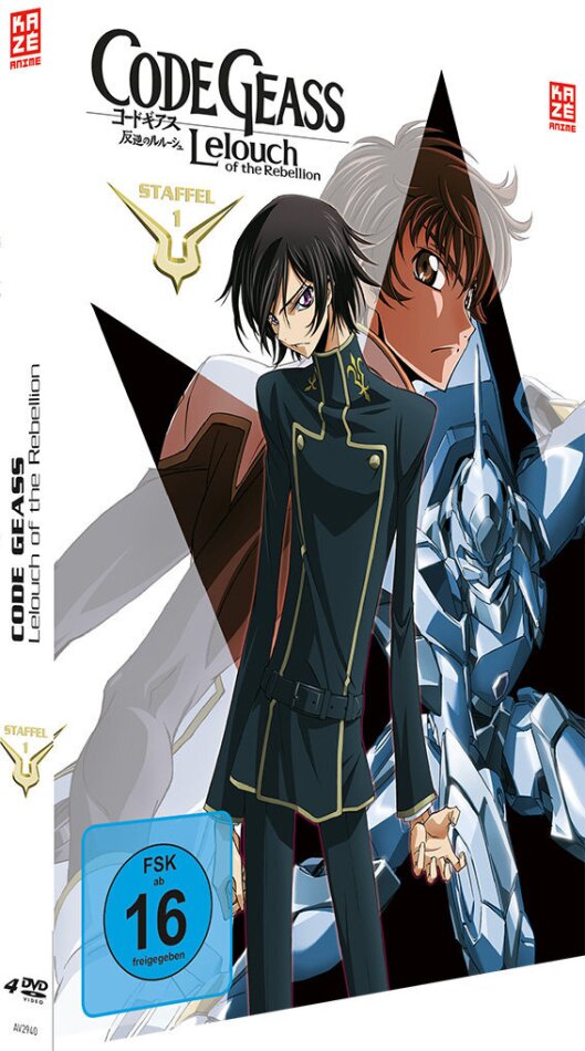 Code Geass: Lelouch of the Rebellion - Staffel 1 Mediabook, 4 DVD