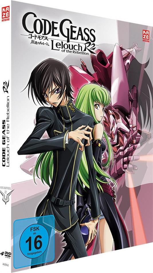Code Geass: Lelouch of the Rebellion R2 - Staffel 2 Complete edition, Mediabook, 4 DVDs
