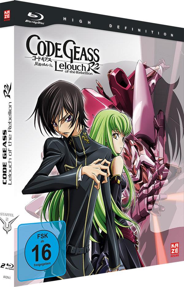 Code Geass: Lelouch of the Rebellion R2 - Staffel 2 Mediabook, 2 Blu-rays