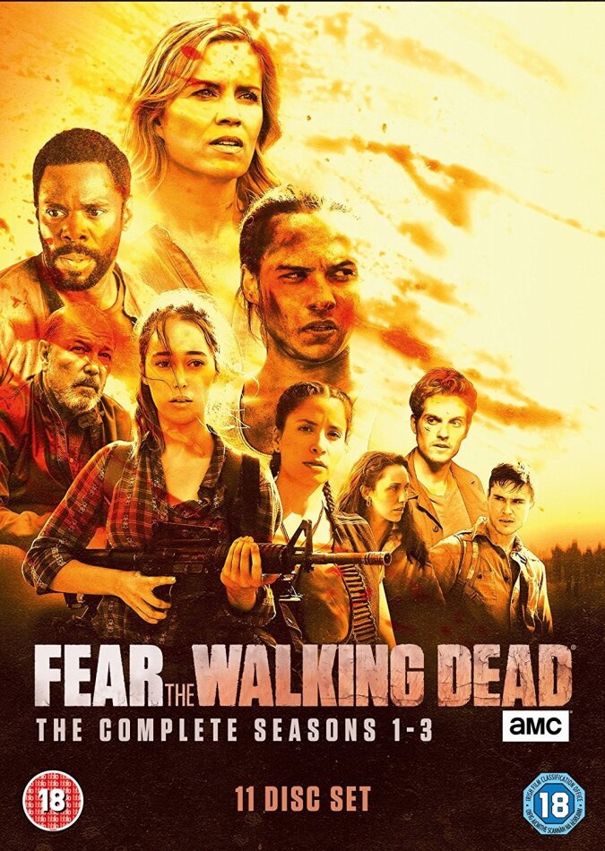 Fear the Walking Dead - Seasons 1-3 11 DVD