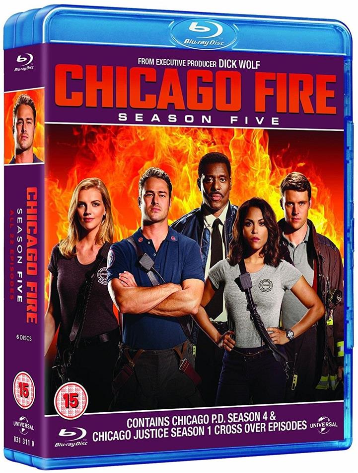 Chicago Fire - Season 5 6 Blu-rays