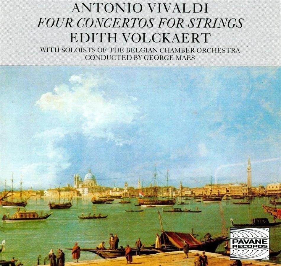 Edith Volckaert, Antonio Vivaldi (1678-1741) & George Maes - 4 Concertos For Strings