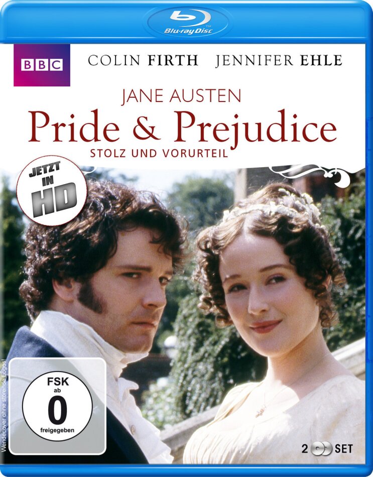 Pride & Prejudice - Stolz und Vorurteil (1995) BBC, 2 Blu-rays
